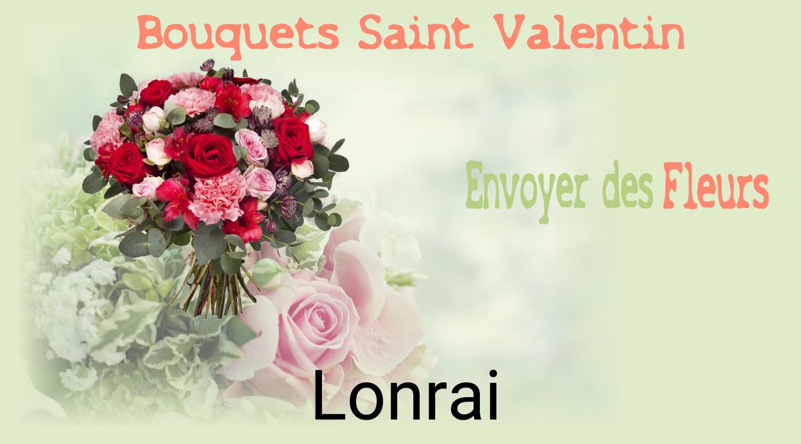 Roses de Saint-Valentin livrées à Lonrai